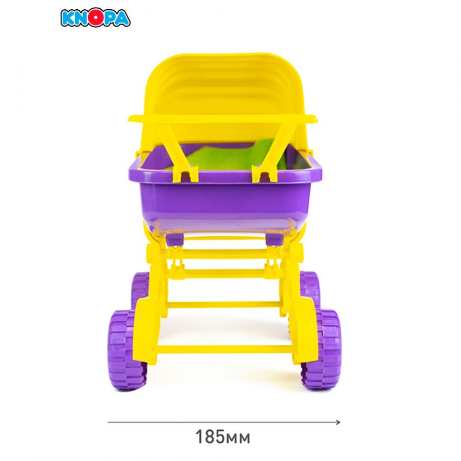 Колясочка для пупса "Модная" КНОПА