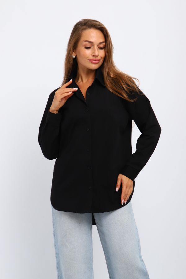 Женская рубашка 31985 [черный]