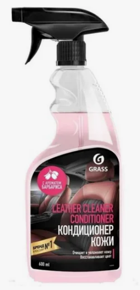 GRASS Очиститель-кондиционер кожи "Leather Cleaner Conditioner" Барбарис , 0.6л