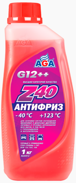 AGA-Z40, красный, –40 °С, 1кг