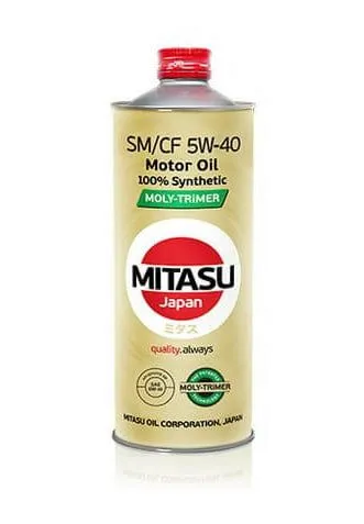 MITASU MOLY-TRiMER SM/CF 5W-40, 1л