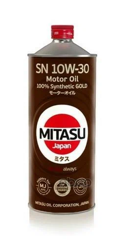MITASU GOLD SN 10W-30, 1л