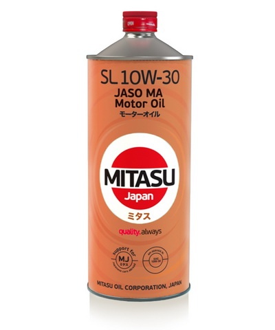 MITASU MOTOR OIL SL 10W-30, 1л