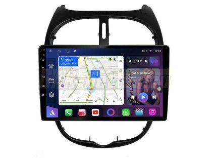 Магнитола Peugeot 206 1998-2012, Farcar (TM778M)