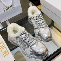Кроссовки DIOR с мехом Premium