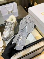 Кроссовки DIOR с мехом Premium