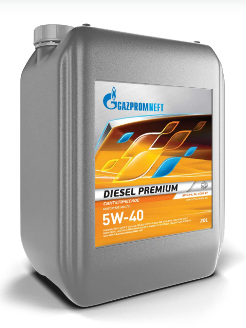 Gazpromneft Diesel Premium 5W-40, 20л