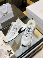 Кроссовки DIOR с мехом Premium