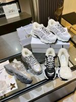 Кроссовки DIOR с мехом Premium