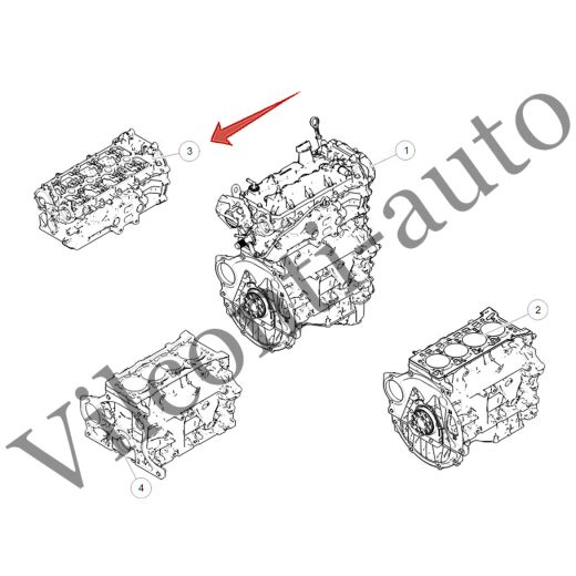ГОЛОВКА БЛОКА ЦИЛИНДРОВ TANK 300 1000170XEC86 100% ОРИГИНАЛ