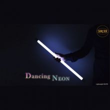 ТАНЦУЮЩАЯ ТРОСТЬ DANCING NEON (Lightweight WHITE) by Sorcier Magic
