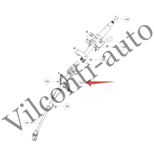 КАРДАНЧИК РУЛЕВОГО ВАЛА TANK 300 3404101XKM01A 100% ОРИГИНАЛ