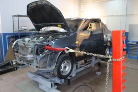 Правка Задней Части Кузова на Автомобиле Варшавское шоссе 170Бс7