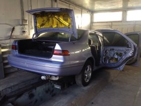 Антикоррозийная Обработка Мест Под Уплотнителем Багажника на Автомобиле Варшавское шоссе 170Бс7