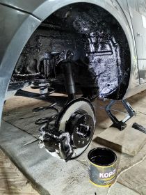 Антикоррозийная Обработка Колёсных Арок на Автомобиле Варшавское шоссе 170Бс7