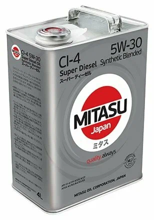 MITASU SUPER DIESEL CI-4 5W-30, 6л