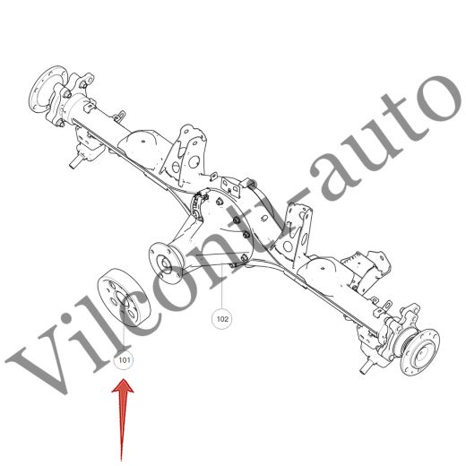 ИНЕРЦИОННЫЙ ДИСК TANK 300 2400123AGW04A 100% ОРИГИНАЛ