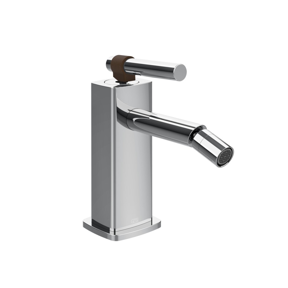Смеситель для биде Gessi Jacqueline 77007 с донным клапаном и металлическим вентилем
