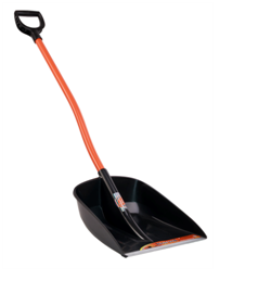 Лопата Narval ‘S 360х460 мм с изогнутым стальным черенком в ПВХ-оболочке.