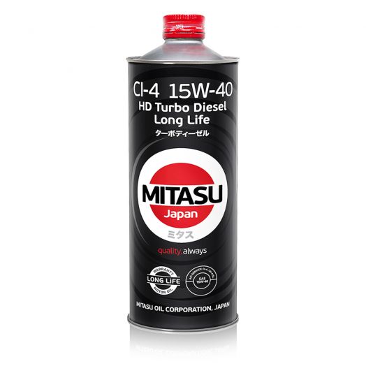 MITASU TURBO DIESEL CI-4 20W-50, 1л
