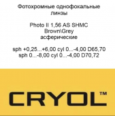Cryol 1.56 Photo II AS HMC+ (BROWN, GREY)