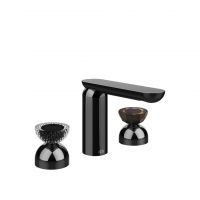 Смеситель для раковины Gessi Perle 74786 без донного клапана с вентилем-полусферой из муранского стекла Balloton и Battuto схема 3 Смеситель для раковины Gessi Perle 74786 без донного клапана с вентилем-полусферой из муранского стекла Balloton и Battuto схема 3