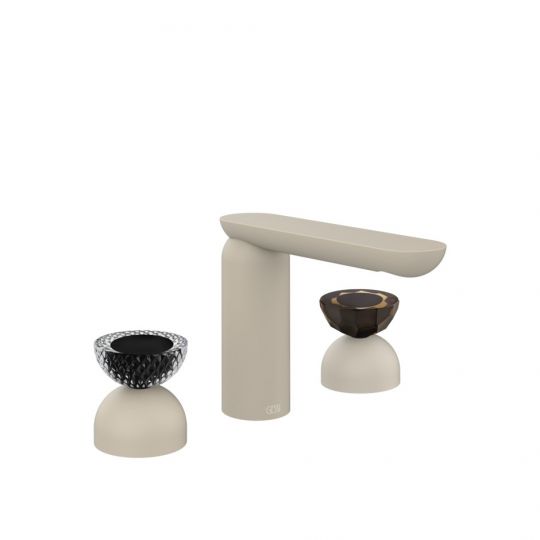 Смеситель для раковины Gessi Perle 74786 без донного клапана с вентилем-полусферой из муранского стекла Balloton и Battuto схема 12 Смеситель для раковины Gessi Perle 74786 без донного клапана с вентилем-полусферой из муранского стекла Balloton и Battuto схема 12