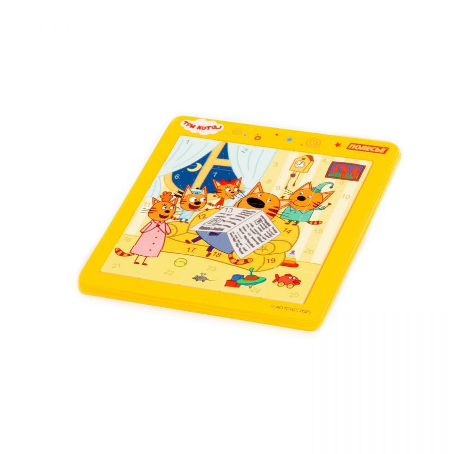 Набор игровой настольный "Три кота" "Семья котов" (25 элементов) (в пакете)