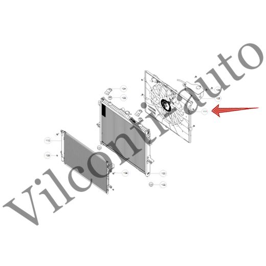 ВЕНТИЛЯТОР РАДИАТОРА ДВИГАТЕЛЯ TANK 300 1308103AGW04A 100% ОРИГИНАЛ