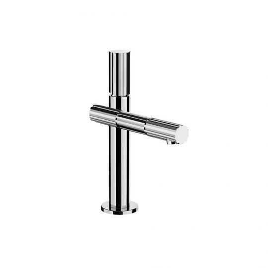 Смеситель для раковины Gessi Incastri 75051 с донным клапаном высота 21,2 см схема 7