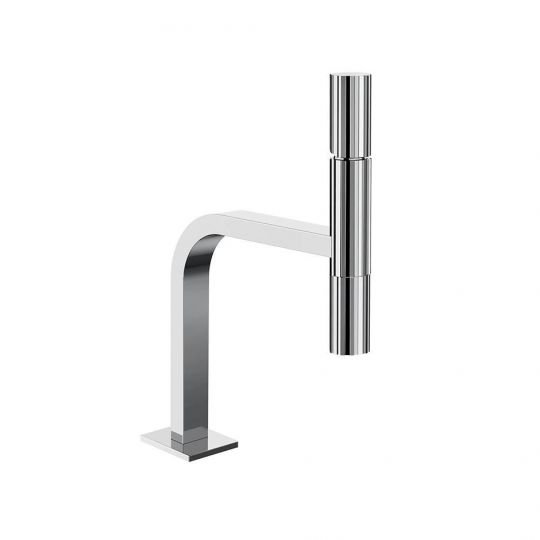 Смеситель для раковины Gessi Incastri 75251 с донным клапаном высота 31,1 см схема 7