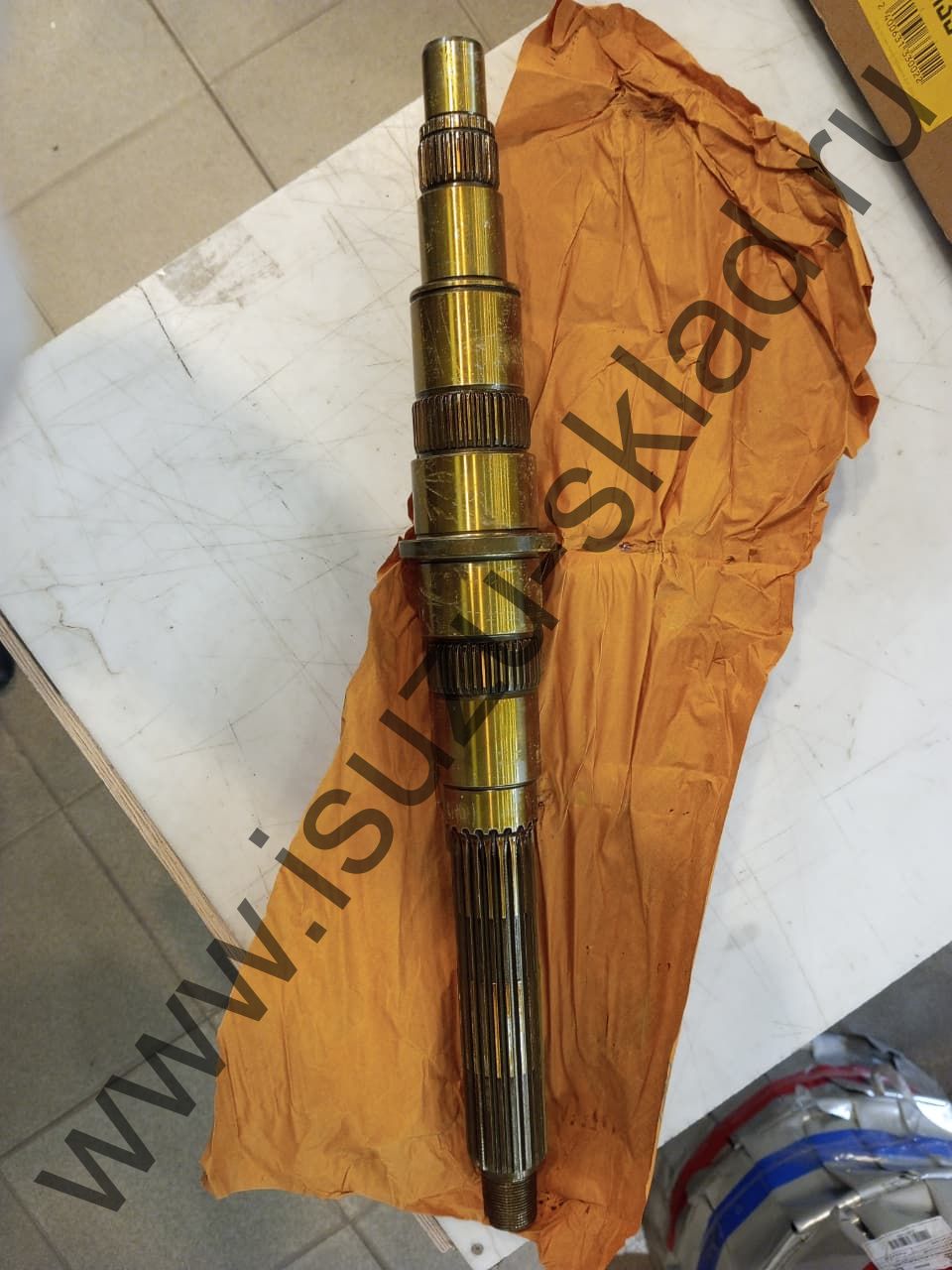 Вал вторичный кпп mzz6 nqr90/Богдан