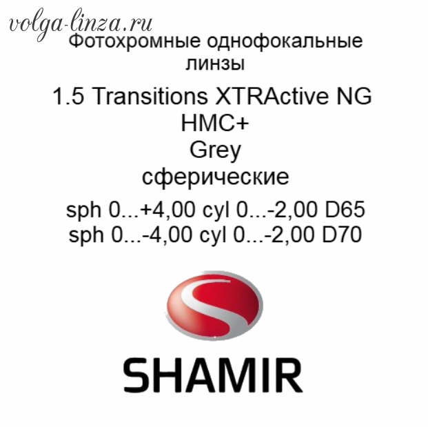 Shamir 1.5 Transitions  Xtractive NG HMC+ grey