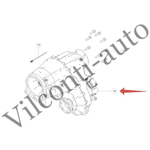 РАЗДАТОЧНАЯ КОРОБКА TANK 700 1800100XKL01A 100% ОРИГИНАЛ
