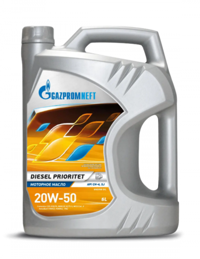 Gazpromneft Diesel Prioritet 20W-50, 5л
