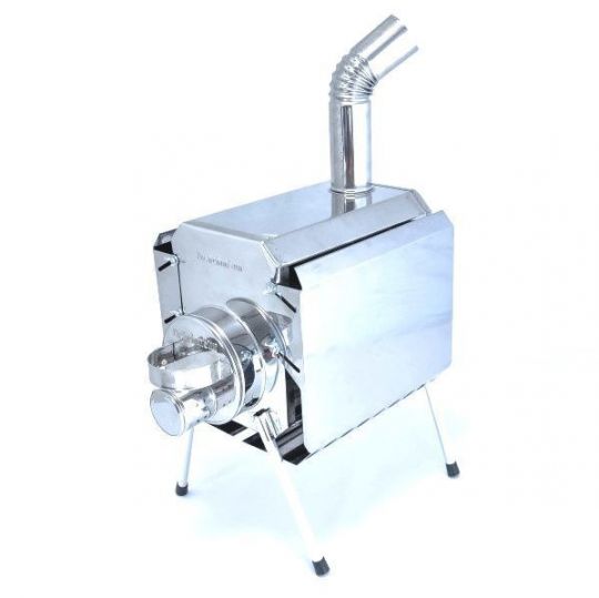 Печь Пошехонка ТУРИСТ 15л (встроенный искрогаситель / 3д-экран)