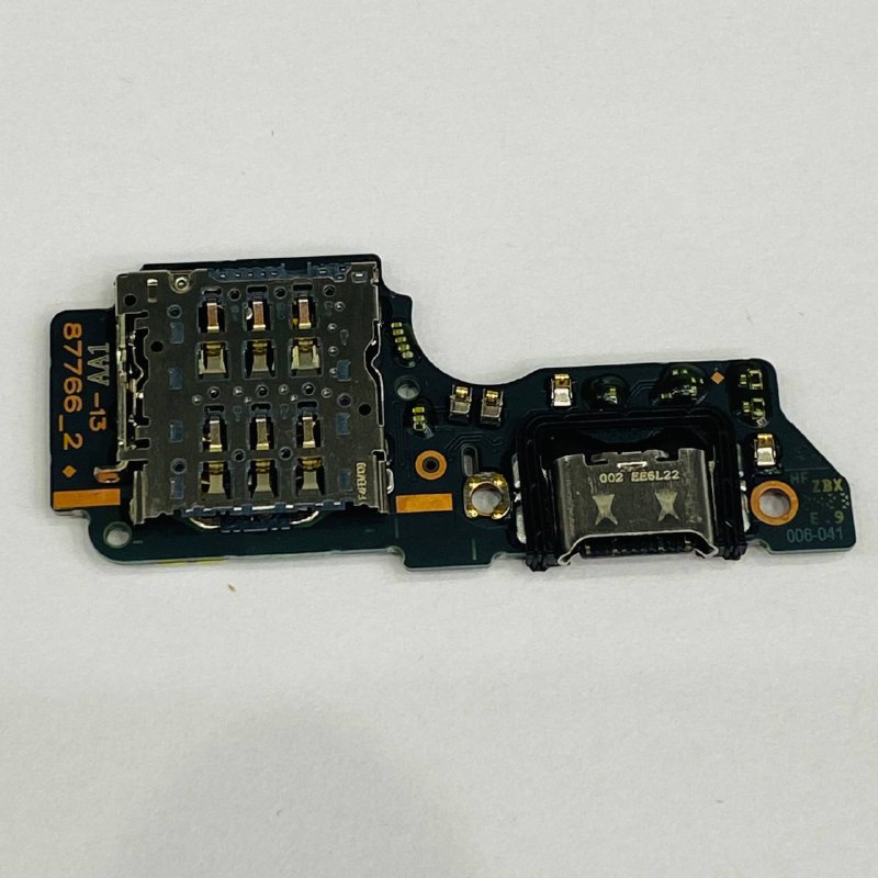 OPPO Reno 12F нижняя плата с разъёмом зарядки оригинал с разбора
