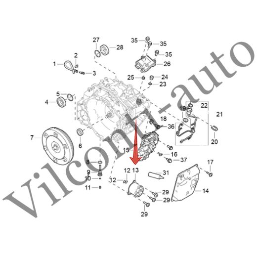 ТЕПЛООБМЕННИК АКПП GAC GS8 1310003AMVS040 100% ОРИГИНАЛ