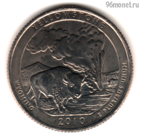 США 25 центов 2010 D