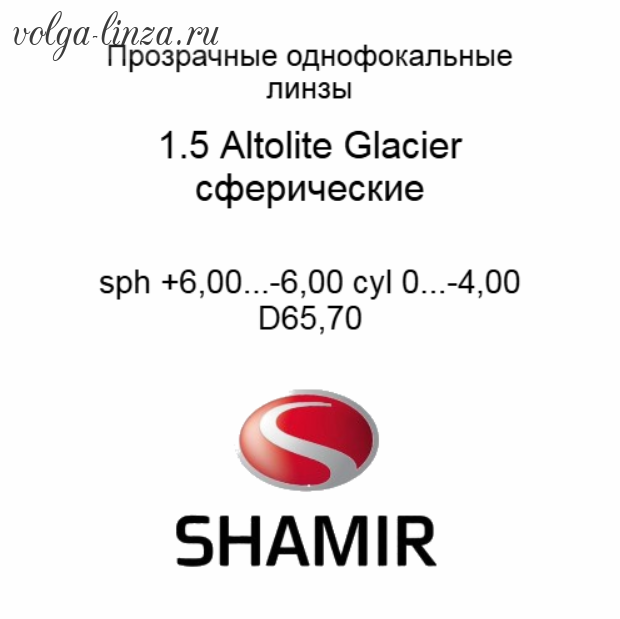 Shamir Altolite 1.5 Glasier