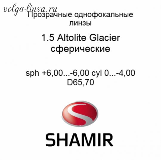 Shamir Altolite 1.5 Glasier