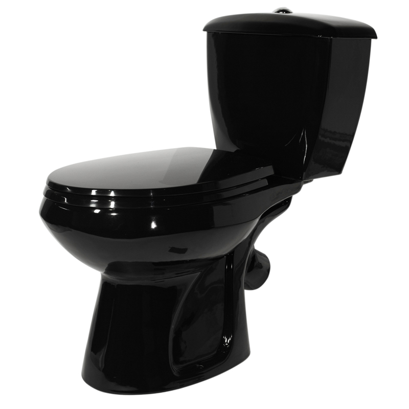 Унитаз-компакт Элисса Стандарт, с сиденьем, черный 43374130202