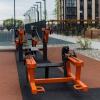 Power-1800 Уличный тренажер Жим лежа с переменной нагрузкой