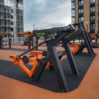 Power-1801.1 Уличный тренажер Жим вверх с переменной нагрузкой