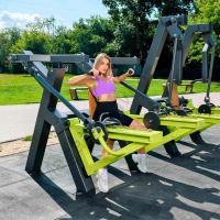 Power-1801.1 Уличный тренажер Жим вверх с переменной нагрузкой