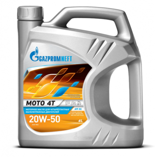 Gazpromneft Moto 4T 20W-50, 4л