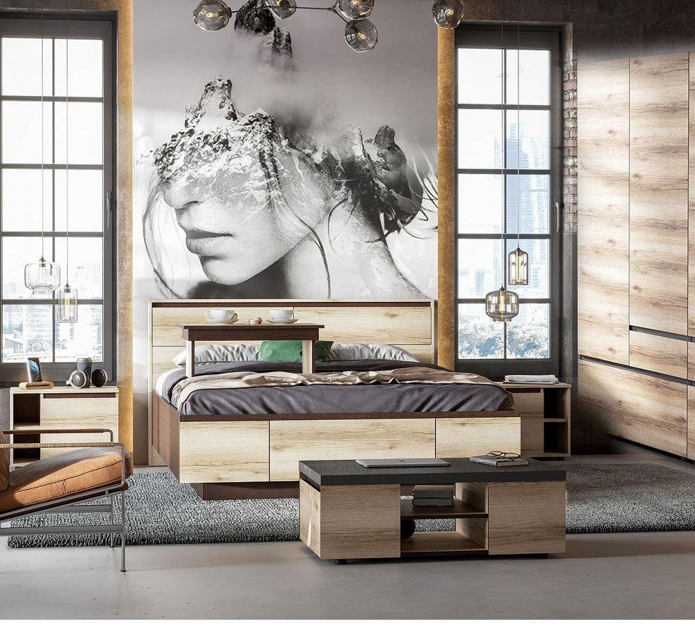 Спальный гарнитур "Берген" комплект