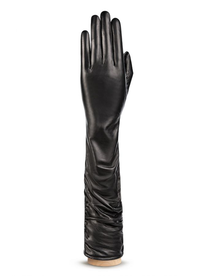 Перчатки женскиеские ш+каш. TOUCH IS08002 black ELEGANZZA