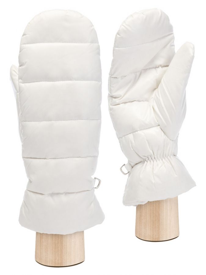 Рукавицы женские флис IS8534 white ELEGANZZA