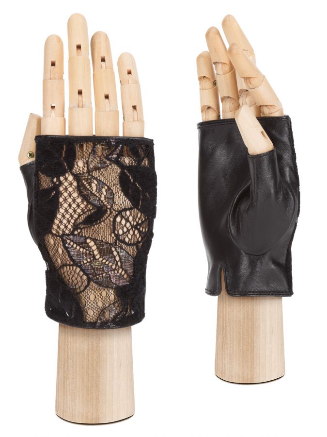 Перчатки жен б/п LB-1001 black LABBRA